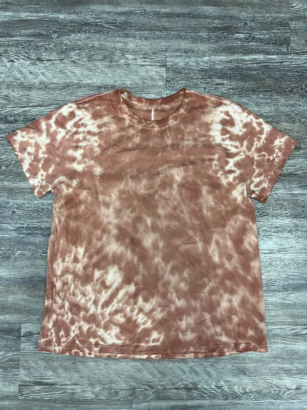 While Supplies Last Tie Dye Print Athletic Top Short Sleeve Lululemon, Size S