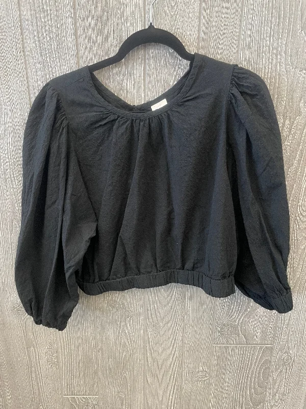 Unbeatable Prices Top Long Sleeve By A New Day In Black, Size: Xxl