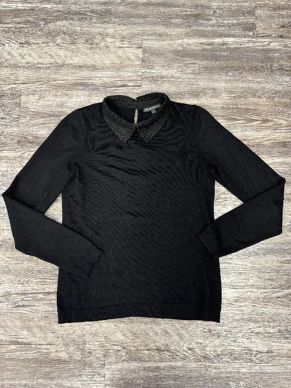 New Deals Top Long Sleeve By Adrianna Papell In Black, Size: S