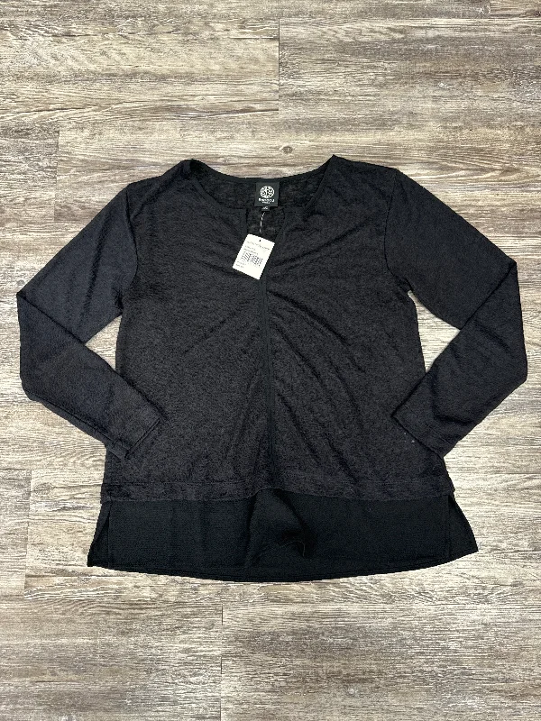 Fantastic Deals Top Long Sleeve By Bobeau In Black, Size: Sp