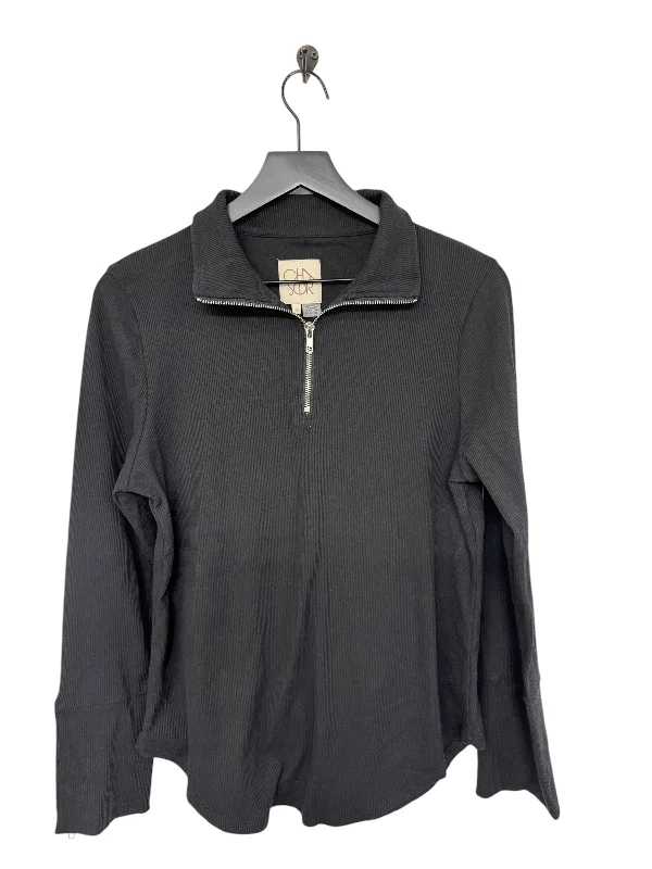 Doorbuster Deal Top Long Sleeve By Chaser In Black, Size: M