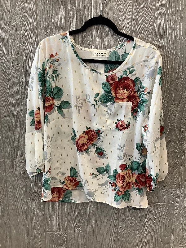 Best Seller Top Long Sleeve By Jon And Anna In Multi-colored, Size: Xl