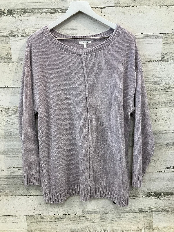 Deep Discounts Top Long Sleeve By Maurices In Purple, Size: L