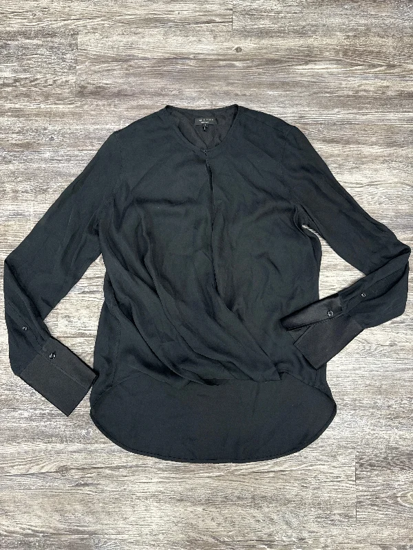 Season Finale Sale Top Long Sleeve By Rag And Bone In Black, Size: S