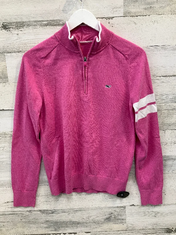 Major Savings Top Long Sleeve By Vineyard Vines In Pink, Size: M