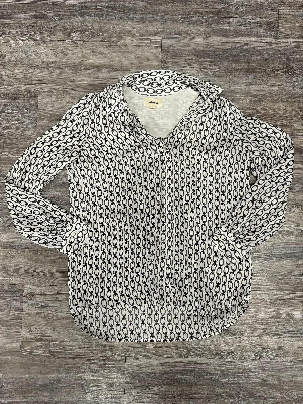 Deal Frenzy Top Long Sleeve Designer By L Agence In White, Size: Xs