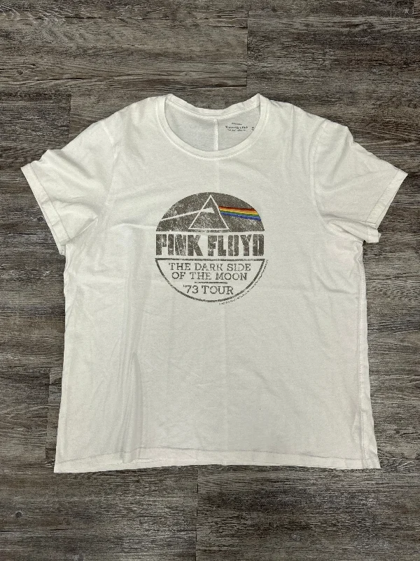 Extra Savings Top Short Sleeve By Abercrombie And Fitch In White, Size: Xl