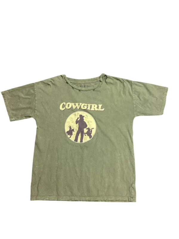 Deal Alert Top Short Sleeve By Cmc In Green, Size: S