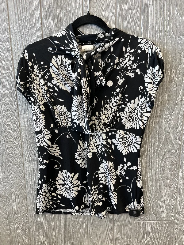 Best Bargains Top Short Sleeve By Maurices In Black, Size: L
