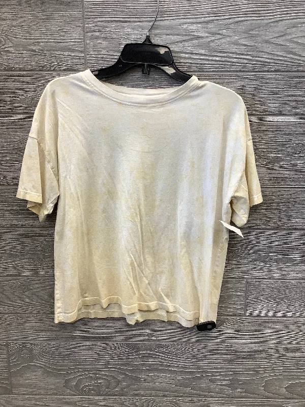 Steals and Deals Top Short Sleeve By Rachel Zoe In Yellow, Size: M