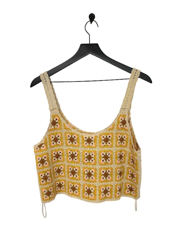 Must-Have Deals Top Sleeveless By Cmc In Yellow, Size: M
