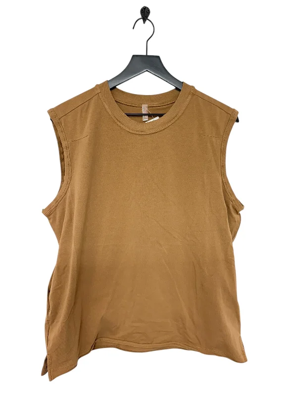 Special Savings Top Sleeveless By Free People In Brown, Size: Xs