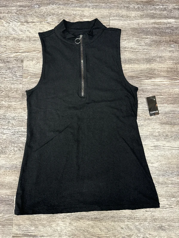 Limited Time Top Sleeveless By Torrid In Black, Size: 1x