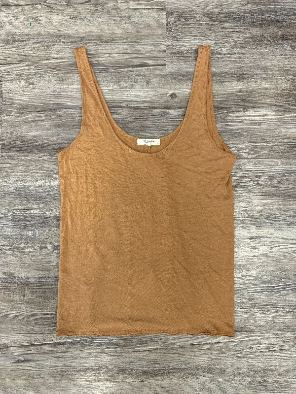 Deal Zone Top Sleeveless Designer By Rag And Bone In Brown, Size: S