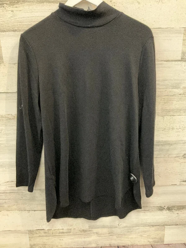 Daily Deals Tunic Long Sleeve By Chicos In Black, Size: L