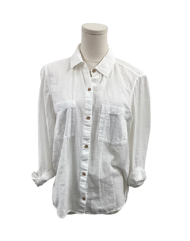 Closeout Sale Zara Basic Jr Shirt White S