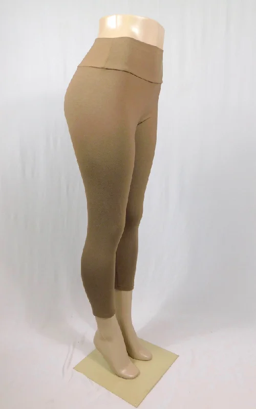 Deal Dash Bamboo Capri Leggings Tights - Americano