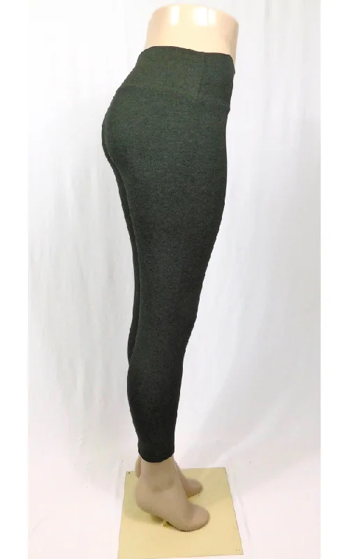 Bonus Savings Bamboo Capri Leggings Tights - Forest Green
