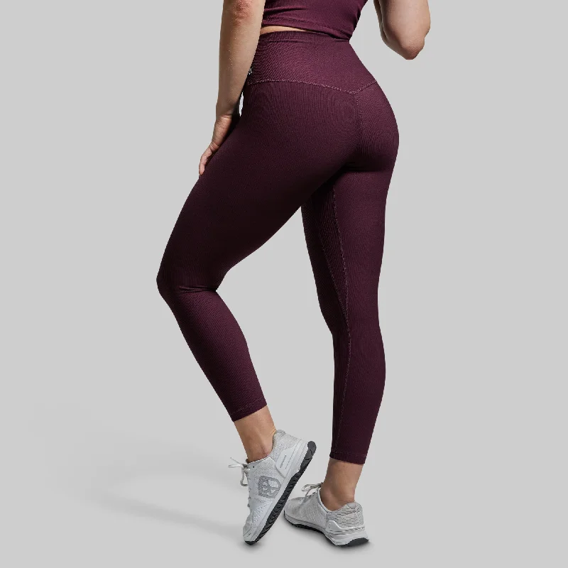 Clearance Sale Limitless Legging (Black Cherry)