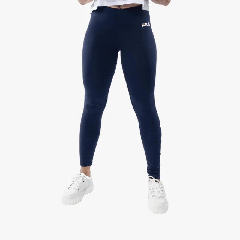 Super Deal Fila Womens Asta Leggings Peacoat