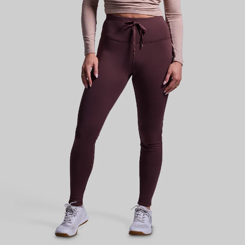 Sale Event Fleece Lined Legging (French Roast)