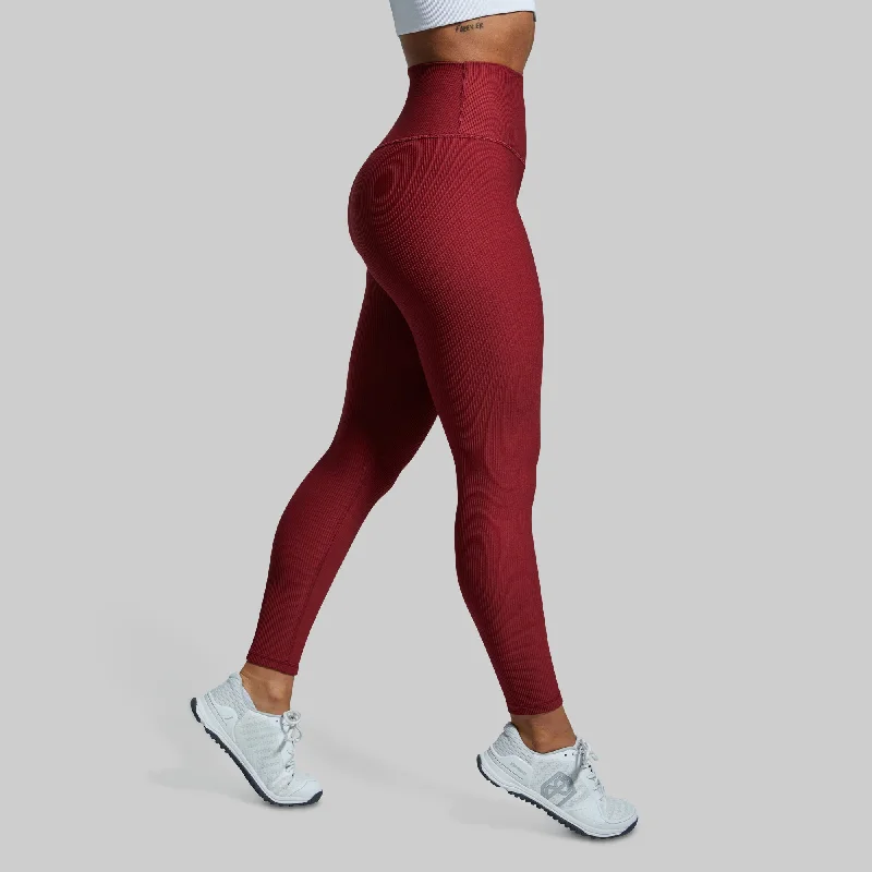Weekend Special Limitless Legging (Rhubarb)