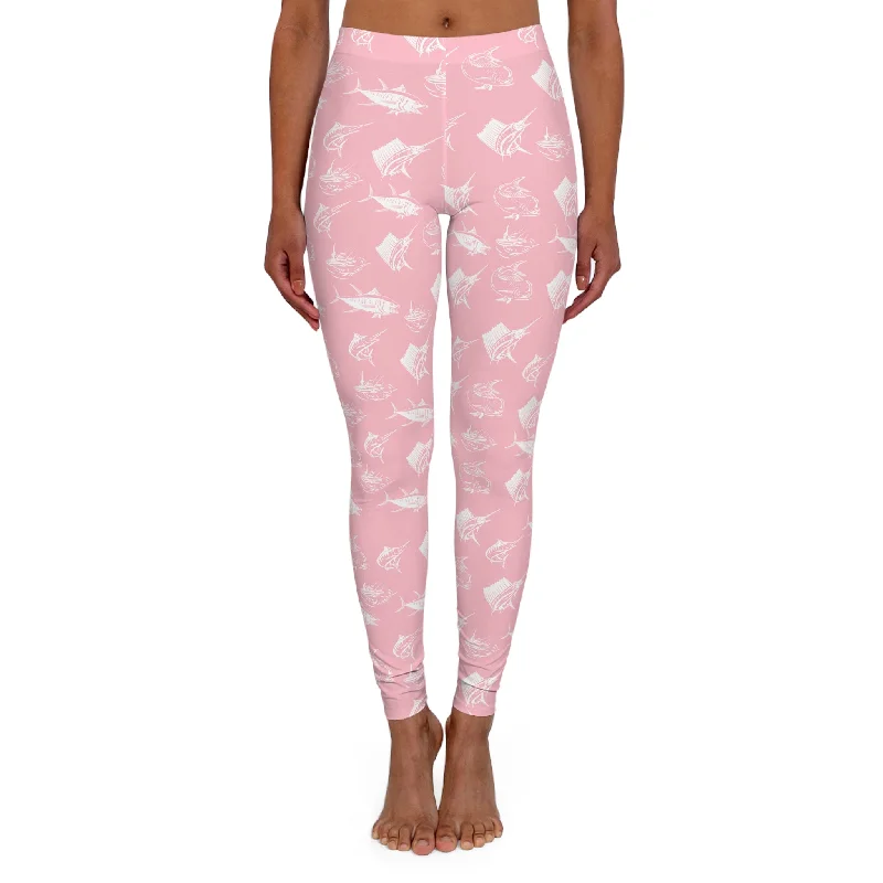 YEAR-End Clearance Pink Sport Fish Leggings