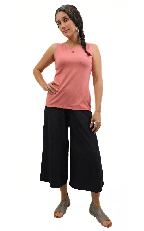 Bargain Prices Tencel Lyocell Crew Tank - Peach