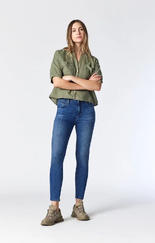 Price Cut TESS SKINNY JEANS IN FOGGY BLUE SUPERSOFT CHIC