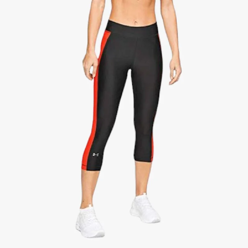 Big Savings Under Armour Ladies Hg Armour Capri Tights Black