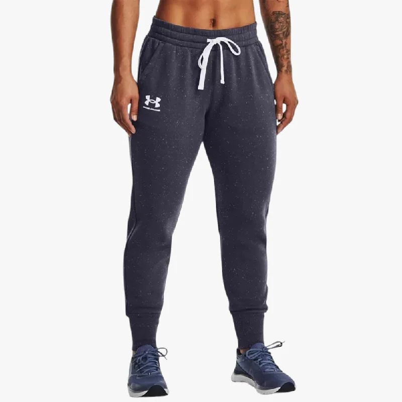 Buy More, Save More Under Armour Ladies Rival Fleece Joggers 558 Grey Blue