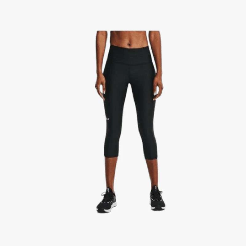 Unbeatable Prices Under Armour Womens Heatgear Armour No-Slip Waistband Capris Black