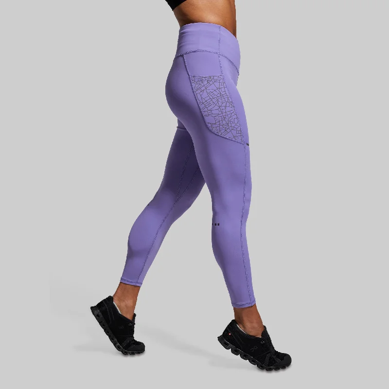 Best Bargains Women's Pace Running Tight (Periwinkle)